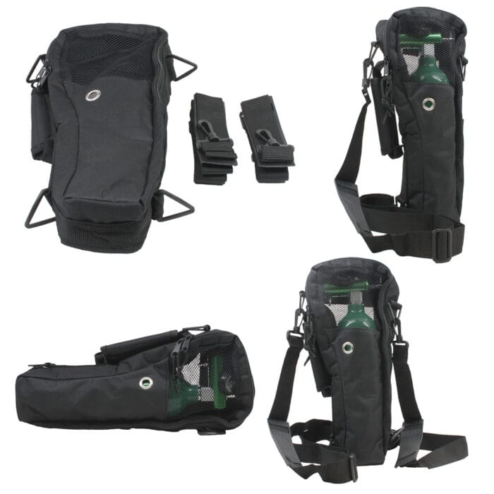 O2 Transport Case Oxygen Cylinder Carriers - Sunset Healthcare Solutions