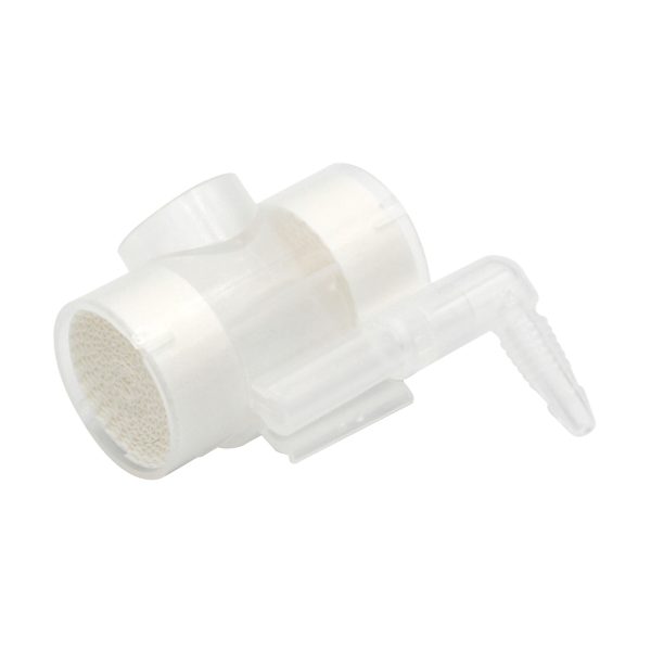 RES027OP Tracheostomy Heat and Moisture Exchanger (HME) with Oxygen Port For Adult/Pediatric Use