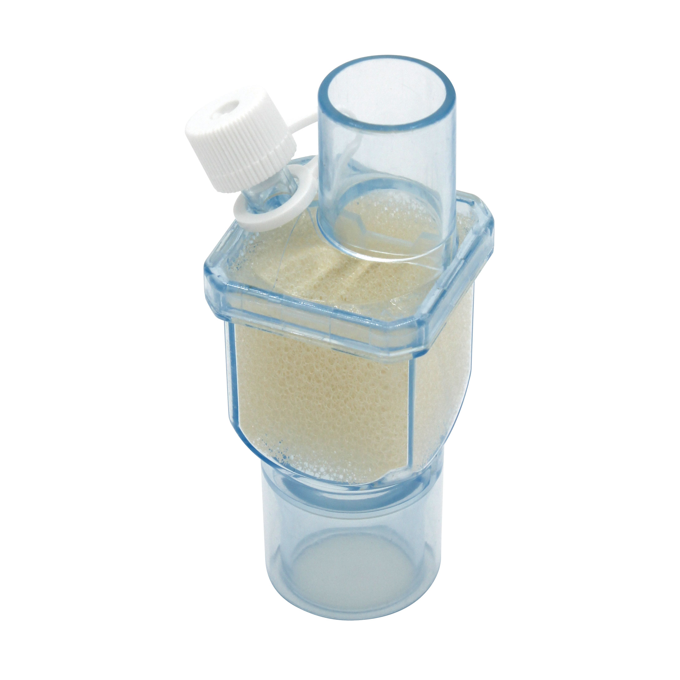 RES027IL Inline HME with Gas Sampling Port