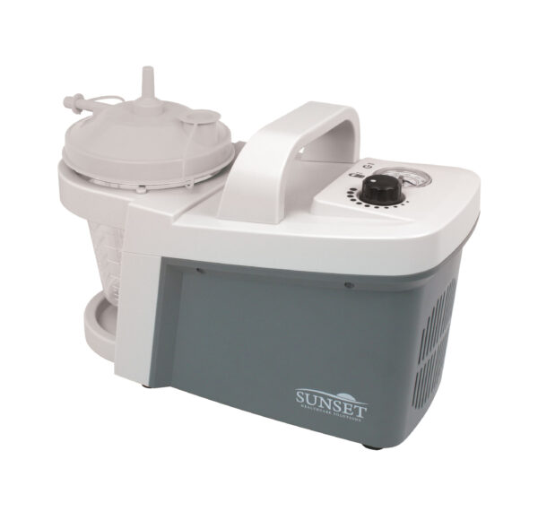 Image of SU100DC suction machine with white lid