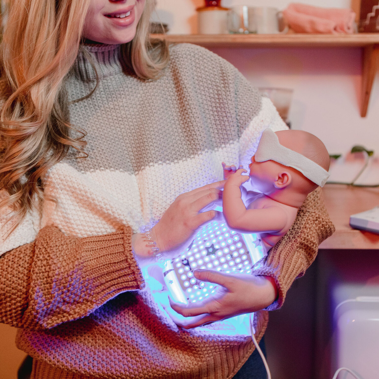 MAT2300EAB Motif BiliTouch™ Phototherapy Blanket Sunset Healthcare