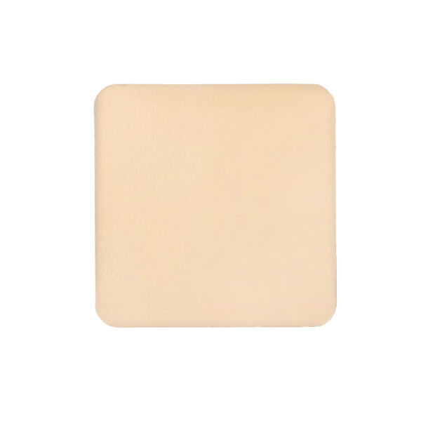 ZeniFOAM Gentle Ag Polyurethane silver foam dressing - silicone adhesive product photograph, front view