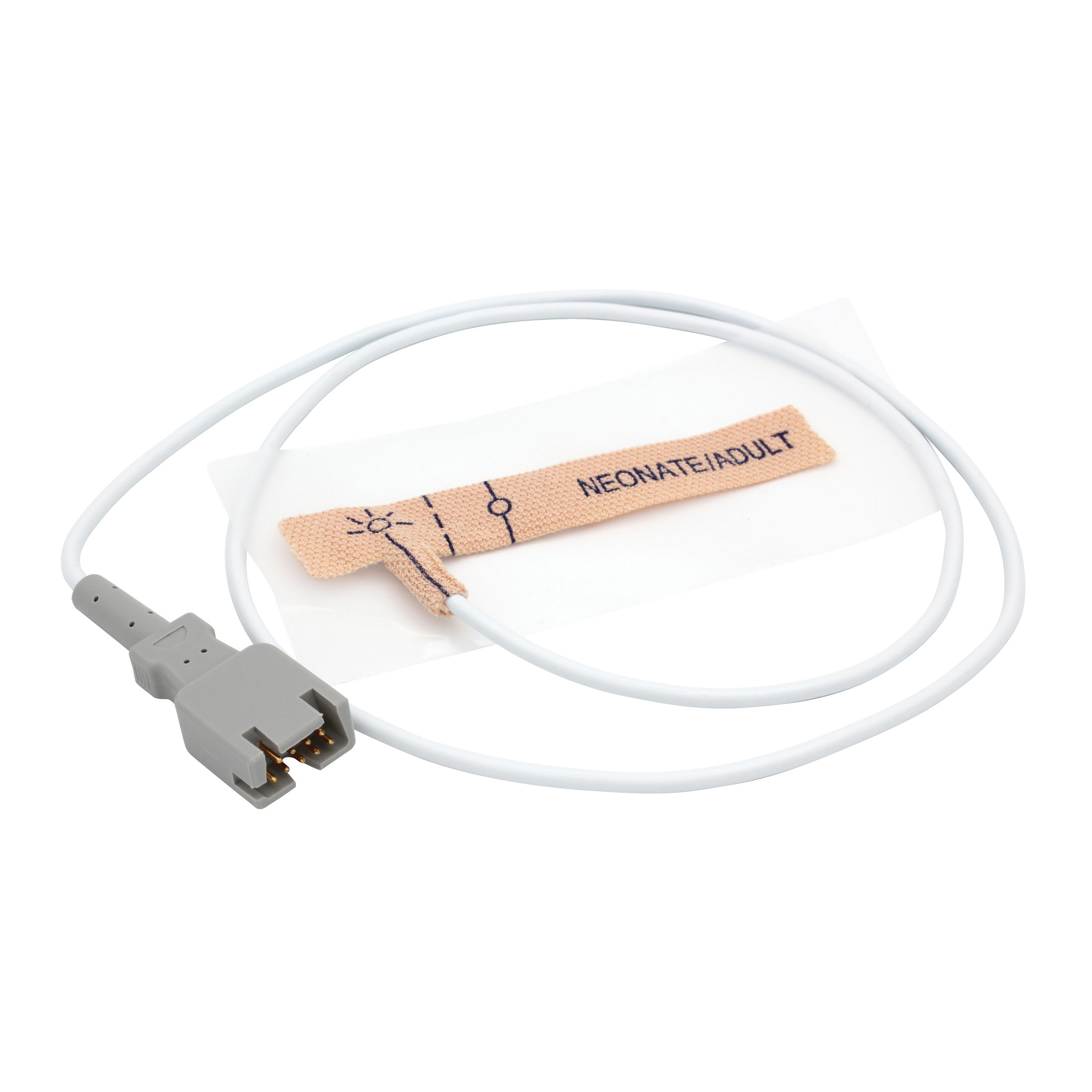 Photograph of a blood oxygen sensor