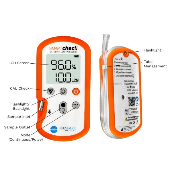 RES7003 Smart Check Oxygen + Flow + Pressure Analyzer