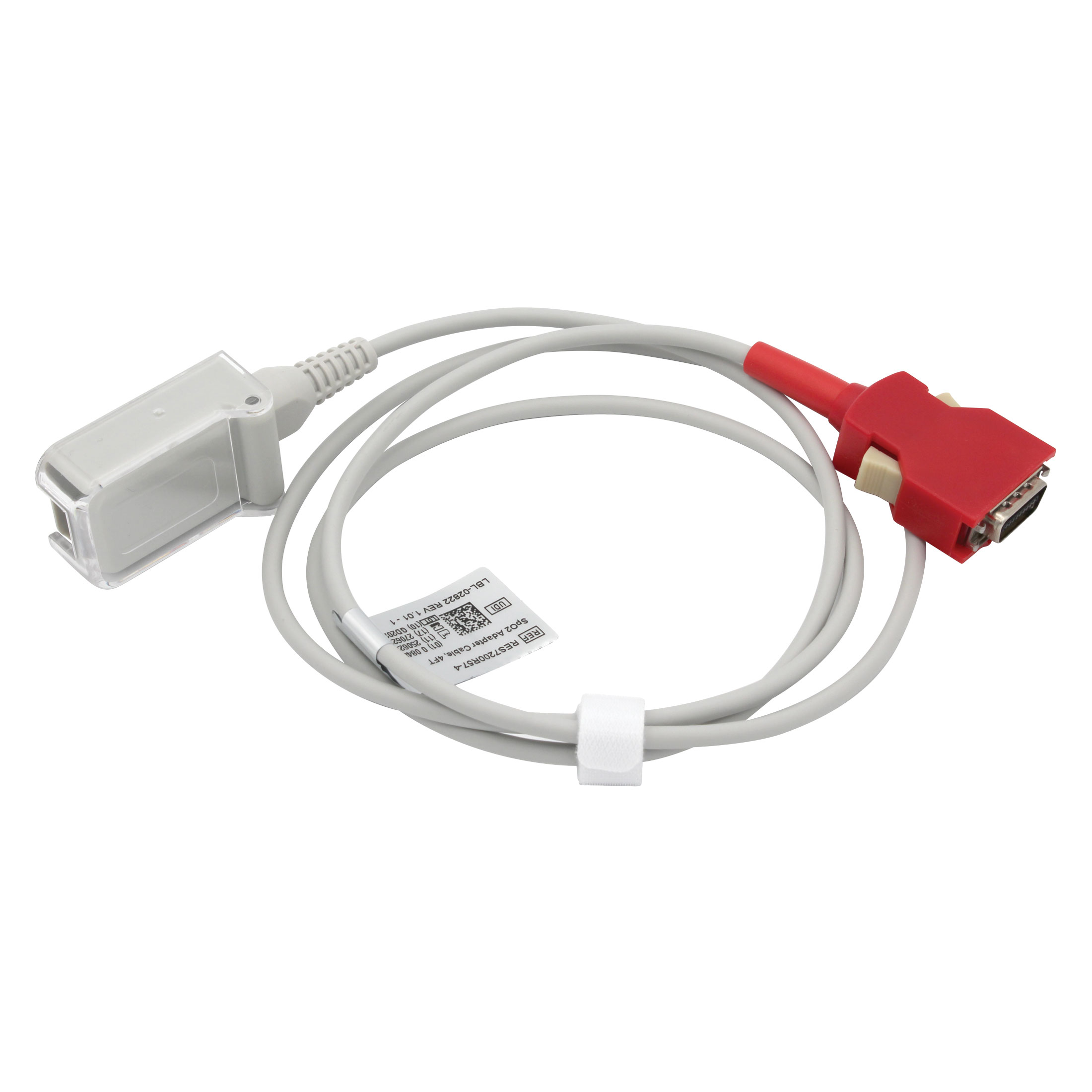 Photograph of a coiled oxygen cord