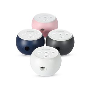 Transcend Micro Auto CPAP in 4 colors: white, grey, blue, and pink